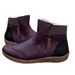 New Oversized Short Tube Martin For Women, Autumn And Winter New Zipper Flat Bottom Casual Snow Boots, Cotton Boots With_vogvips.com