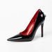 2026 Spring/Summer New Patent Leather Pointed Toe Stiletto Shallow Red Sole Metal Blade Scepter Fashion High Heel_vogvips.com