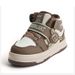 New Boys' Casual Shoes High Top Girls' Board Shoes Light Soft Soled Baby Shoes_vogvips.com
