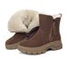 New Women's Snow Boots With Winter Insulation And Warmth Martin Short Boots, Casual And Plush Thick Cotton Boots_vogvips.com