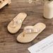 Summer Faux Grass Woven Women Sandals Fashion Flat Shoes Beach Sandals Casual Sandals Women Shoes Flip Flops Slide Zapatos Mujer_vogvips.com