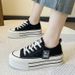 2023 Summer New Thick Soles Icrease Slippers Tred All Lazy People A Slip-o Half Drag Fashio Casual Cavas Shoes_vogvips.com