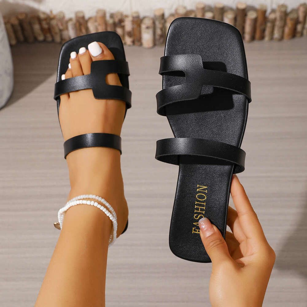Sandals Women Slides Slippers Summer Wedges Casual Breathable Arch Support Beach Fashion Women's Luxury Shoes_vogvips.com