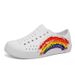 2025 New Summer Couple Graffiti Men's And Women's Casual Baotou Water Breathable Sandals With Cave Shoes_vogvips.com
