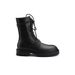 Ann Martin Boots Women's 2025 Autumn And Winter Boots Versatile Leather Thick-soled Medium Tube British Knight Boots_vogvips.com