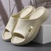 Men's Summer Thick Soled, Versatile Wear-resistant With EVA Anti Slip Odorless Feet, High-end And Cool Slippers_vogvips.com