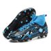High Gang Long Short Broken Nail Football Primary And Secondary School Students Leather Training Shoes For Youth Sports_vogvips.com