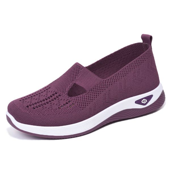 Changfeng Women's Custom Processing Shoes Soft Soled Comfortable Casual Wear Resistant Single Style_vogvips.com