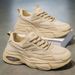 Men's Running Sneakers Breathable Mesh Thick Sole Cushioned Lightweight Comfortable Casual Fashion Trendy Vintage Dad Shoes_vogvips.com