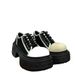 Counter Quality Flower Wilderness Cross Derby Summer Low-top Lace-up Casual Color-blocking Versatile Height-increasing Black And_vogvips.com