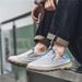 Fashion New Mesh Breathable Loafers Men Slip On Casual Shoes For Men Summer Sneakers Comfortable Half Slippers Shoes Men Chaussure Homme_vogvips.com