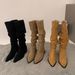 High Heel Martin French Style Slouch Women's Western Cowboy 2025 Summer Autumn Long Boots_vogvips.com