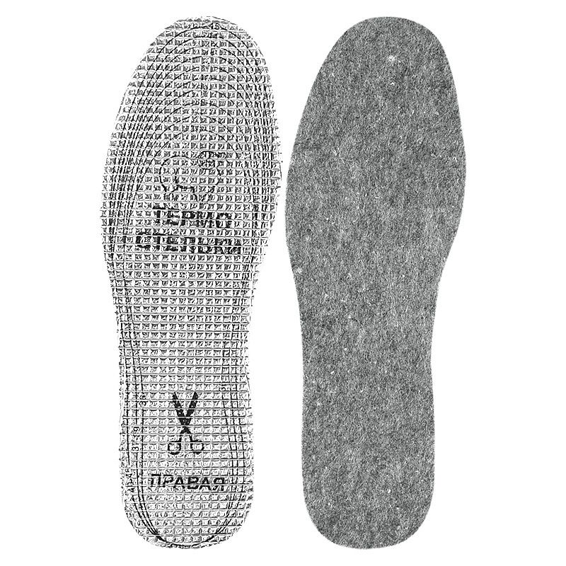 Breathable Wool Felt Insoles With Aluminum Foil Layer – Cushioned & Customizable For Sports, Dress & Casual Shoes – Unisex Sizes 36-45_vogvips.com