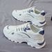 Spring New Ins Casual Sports Dad Trendy Men's Versatile Sneakers Fleece-Lined Warm Cotton Shoes_vogvips.com