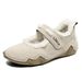 Fleece Warm Large Size Women's Shoes Outdoor Casual Shoes Winter Shoes Sports Shoes Velcro Single Shoes_vogvips.com