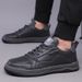 Shoes Spring Top Layer Cowhide Breathable Soft Sole Trendy Versatile Men's Genuine Leather Comfortable Non-Slip Fashion_vogvips.com