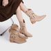 Women's Western Cowboy Boots Embroidery Hollow V Neck Knight Thick Heel Ethnic Style Retro Short Shoe_vogvips.com