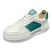 2025v High-Quality Men's Thick-Soled White Sneakers 2024 Spring New Breathable Versatile Sports Casual Shoes For Men_vogvips.com