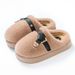 Women's Shoes Furry Slippers For Women Winter Fashionable Outer Wear Cotton Slippers Thick Bottom Non Slip Warm Home Furry Cotton Slippers_vogvips.com