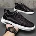 Fashionable Trendy Sports New Foreign Trade Casual Soft-soled Breathable Shoes, Low-top Shallow White Shoes For Men,_vogvips.com
