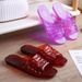 Middle-aged Outdoor Indoor Transparent Fashion Low Heel Slippers Non-slip Odor-resistant Crystal Sandals For Women No Foot Odor_vogvips.com