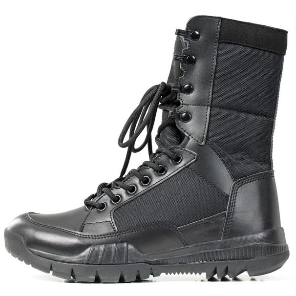 Men's Brown Black Wolf Breathable Combat Boots Desert Tactical Land Boots Outdoor Hiking Shoes_vogvips.com