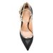 Fashion Single Shoes Pointed Toe Shallow Mouth Lace-up Irregular Heel Women's High Heels Women Pump_vogvips.com