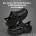 Hole Shoes Men's Summer Wear 2026 New Thick-soled Non-slip Deodorant Sandals Beach Breathable Sports Slippers Men_vogvips.com