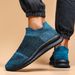 Men’s Shoes Large Size Sports Men's Shoes Breathable Flying Knit Socks Shoes Lace Up Large Size Casual Running_vogvips.com