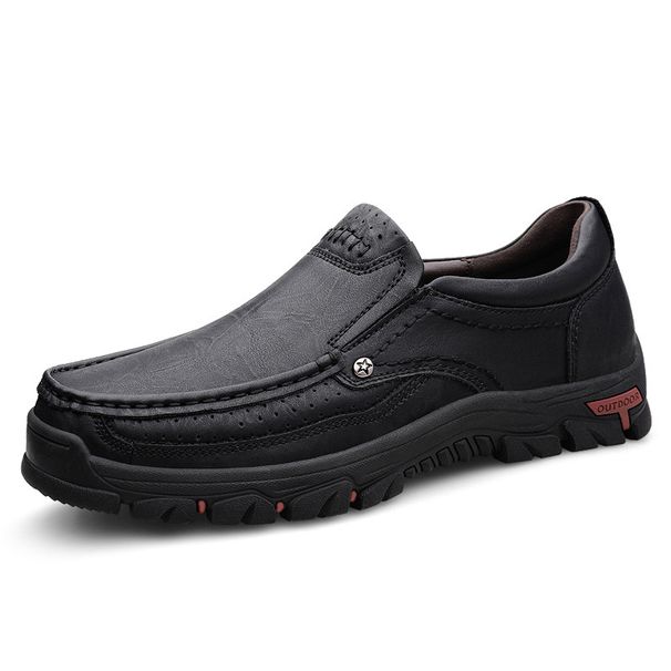 Men's Formal Leather Shoes Platform Men's Shoes Large Size Outdoor Casual Men's Shoes_vogvips.com