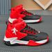 Children's Low Basketball Sneakers Child Basket Boys Sport Shoes Outdoor Trainer Basket Unisex Non-slip Lightweight High_vogvips.com