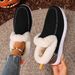 2025 New Shoes Winter Fleece Lined Thickened Non-Slip Slip-On Men's Warm Snow Boots_vogvips.com
