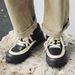 Trendy Low-Top Casual Sneakers For Men - Lightweight Breathable Round-Toe Shoes With Rubber Sole & Lace-Up Design_vogvips.com
