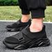 Cross-border Plus-size Lightweight Casual Sh, Trendy Versatile Sneakers, Men's Fly-knit Breathable Mesh_vogvips.com