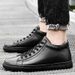 Board Shoes Men's High-top Top Top Layer Velvet Warm Little White Shoes Flat Casual Shoes Men's Shoes_vogvips.com