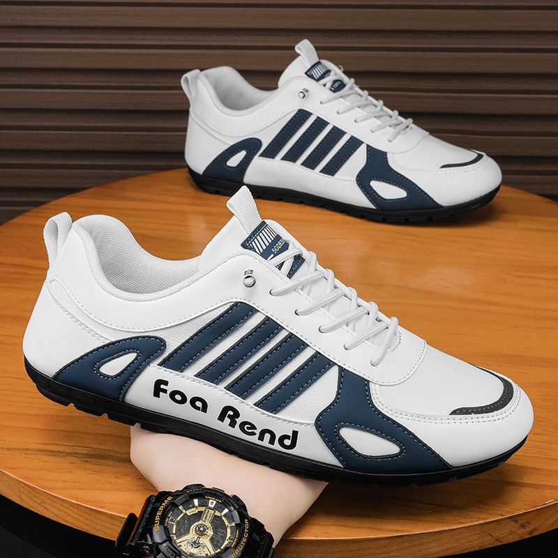 Men's Slip-On Casual Shoes Lightweight Breathable Comfortable Sneakers For Walking Running Work Non-Slip Rubber Sole_vogvips.com