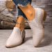 Women's Pointed Toe Slip-On Loafers With Chunky Heel - Comfortable Casual Shoes For Everyday Wear (Black, Deep Brown, Beige)_vogvips.com