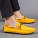 Multicolor Large Size Loafers For Men, Cross-Border Style, Lightweight Driving Casual Slip-On Shoes, Summer Breathable_vogvips.com