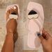 Cross-Border Trade Women's Flip-Flops Heart-Shaped New Simple Beach Sandals For Women European And American Fashi_vogvips.com