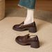 Mary Jane Thick-soled Women, Lightweight Soft Shoes For Petite Individuals, Chunky High-heeled Shoes, British Retro_vogvips.com