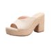 Women’s Shoes Rope Wedge Thick Soled Sandals For Women Suede One Strap Summer Waterproof Platform High Heels_vogvips.com