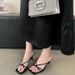 Gentle Purple Open-Toe Square Toe High Heels Cross Strap Thin Heel Fairy Style Elegant Sandals_vogvips.com