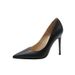 Elegant Black Office Pumps - Hidden Comfort Technology (Arch Support, Slip-Resistant, Perfect For Long Meetings & Events)_vogvips.com