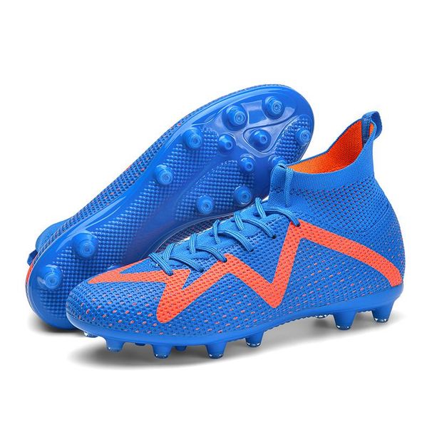 35-47 Unisex Football Shoes High-quality Large Size, High Elastic Socks, Artificial Lawn Long Nail Football Boots, Child Training Football Boots_vogvips.com