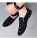Men's Round Head Shallow Mouth Men's Casual Foot Loafers Work Men's Shoes_vogvips.com
