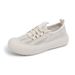 Little White Shoes Female And Female Students Leisure Sports Versatile One Pedal Street Shooting_vogvips.com