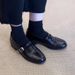 In-stock Version~Vintage Minimalist Style Round-toe Women's Leather With Belt Buckle Mary Jane Single Shoes Chunky Heel_vogvips.com