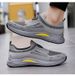 Shoes Flying Knitting Casual Sneakers Dad Shoes Grandpa Casual Walking Soft-sided Shoes Men's Shoes_vogvips.com