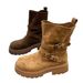Cowhide Version Wasteland Martin Boots Women's Boots 2025 Autumn New Thick-soled Heightening Short Boots Western Cowboy Boots_vogvips.com
