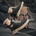 New Leather Spring Men's Shoes High-top Men's Heightening Tooling Martin Boots_vogvips.com